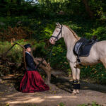 Sesja zdjęciowa z koniem