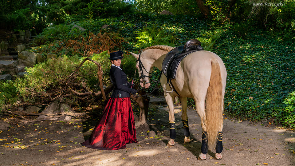 Sesja zdjęciowa z koniem - Kasia Cygler